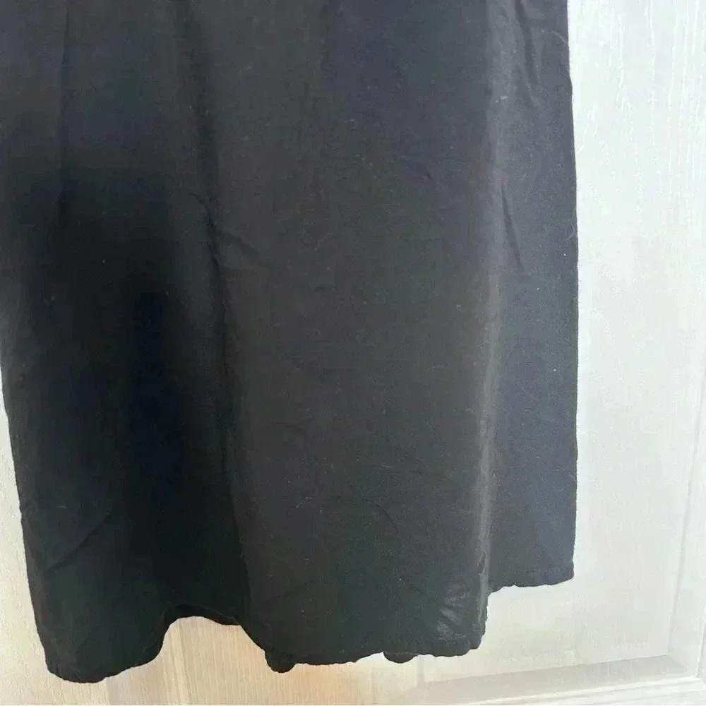Spaghetti Strap Tank Top Flowy Black Size Extra Small - Picture 7 of 16